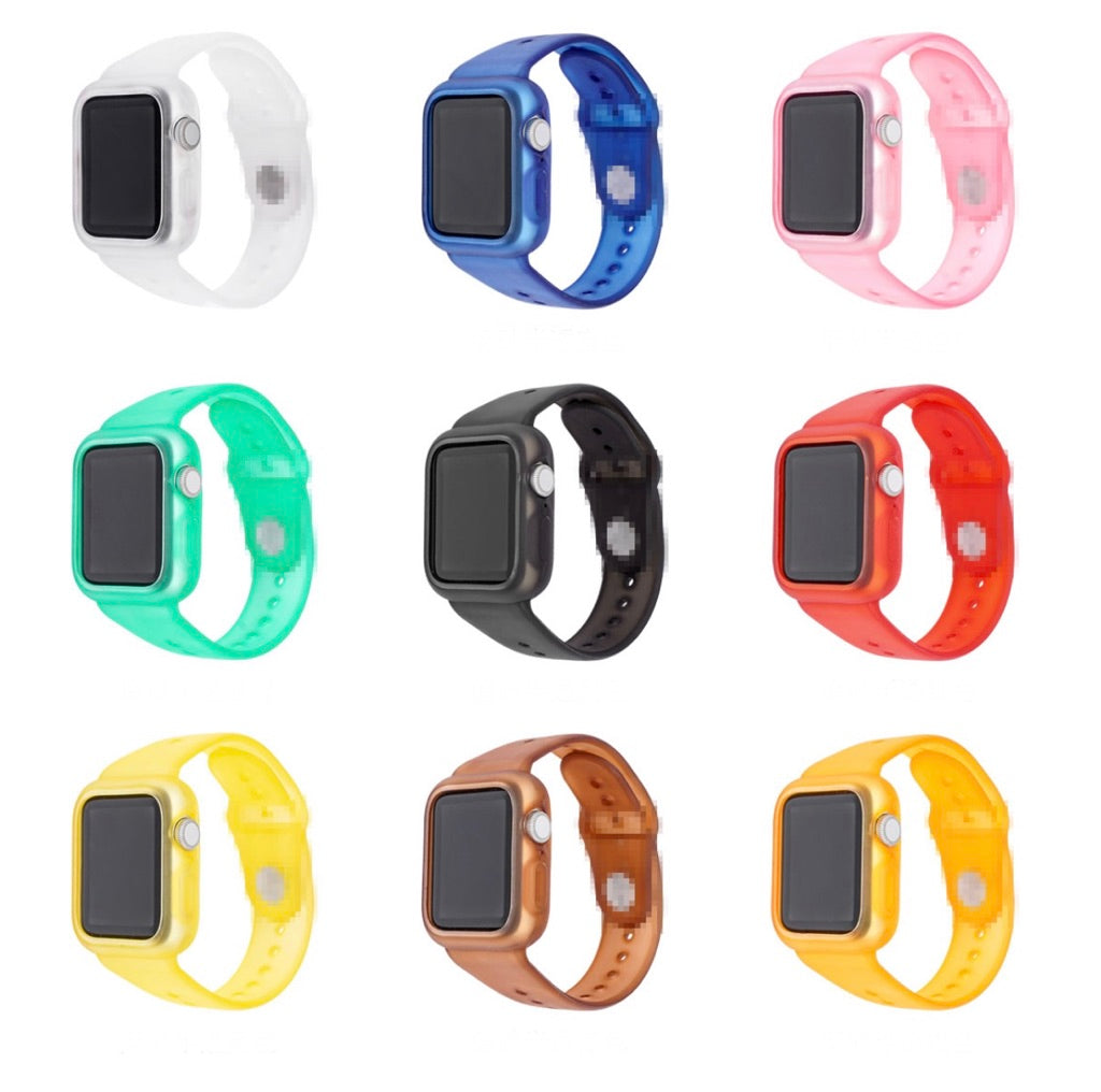 Cinturini + copri cassa FLEXY per Apple Watch IWatch