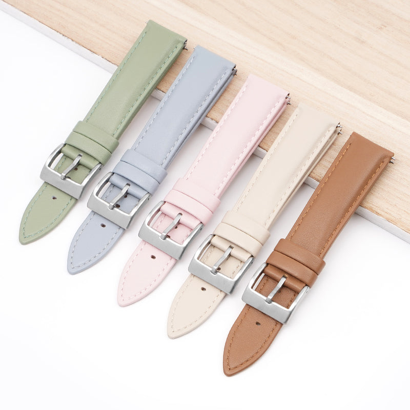 Cinturini PELLE IMBOTTITA di qualità per Omega x Swatch