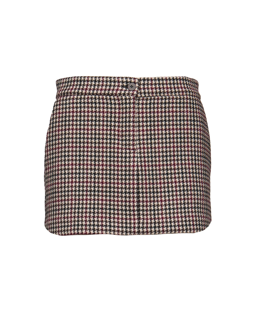 DOUUOD Minigonna in Pied de Poule