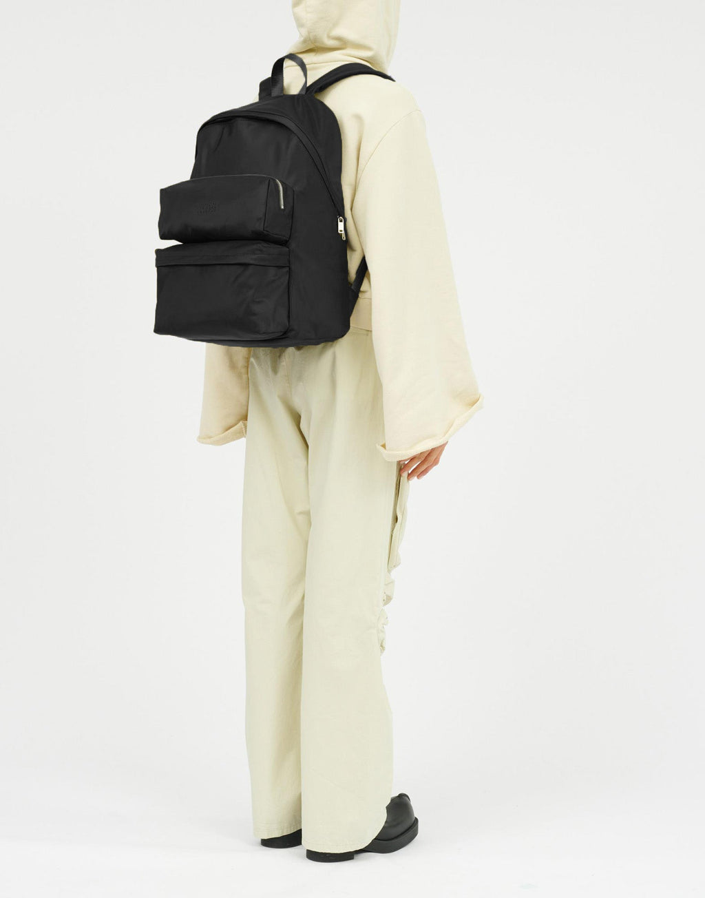 MM6 MAISON MARGIELA Zaino 3 Tasche in Nylon Nero