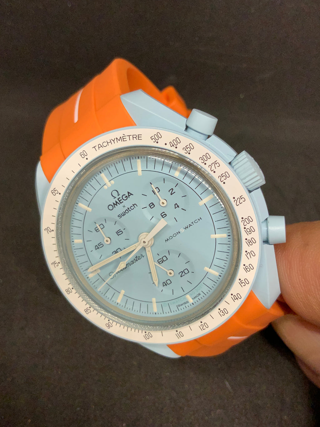 Cinturini silicone LUXY per OmegaxSwatch