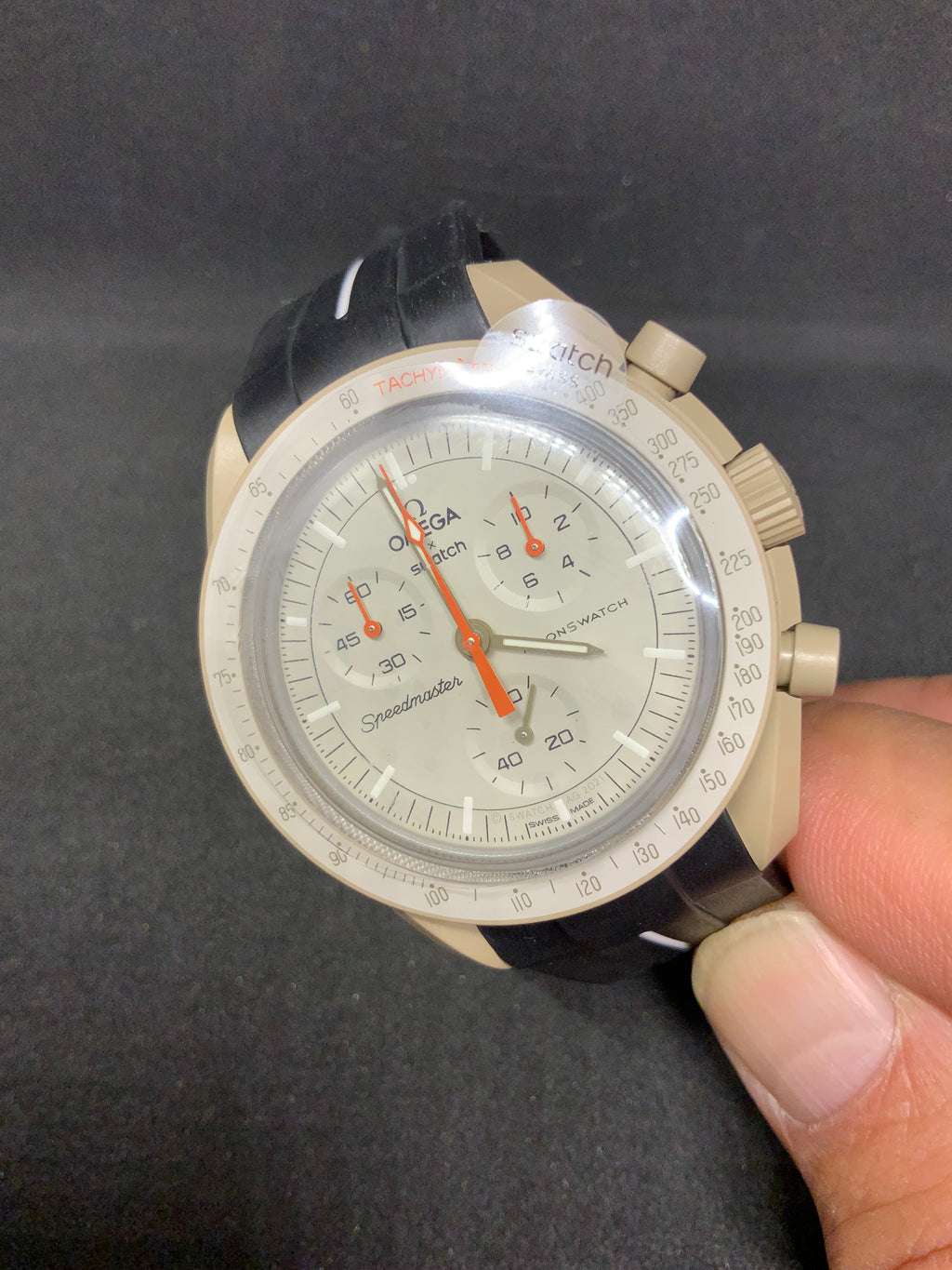 Cinturini silicone LUXY per OmegaxSwatch