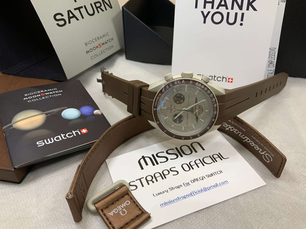 Cinturini silicone LUXY per OmegaxSwatch