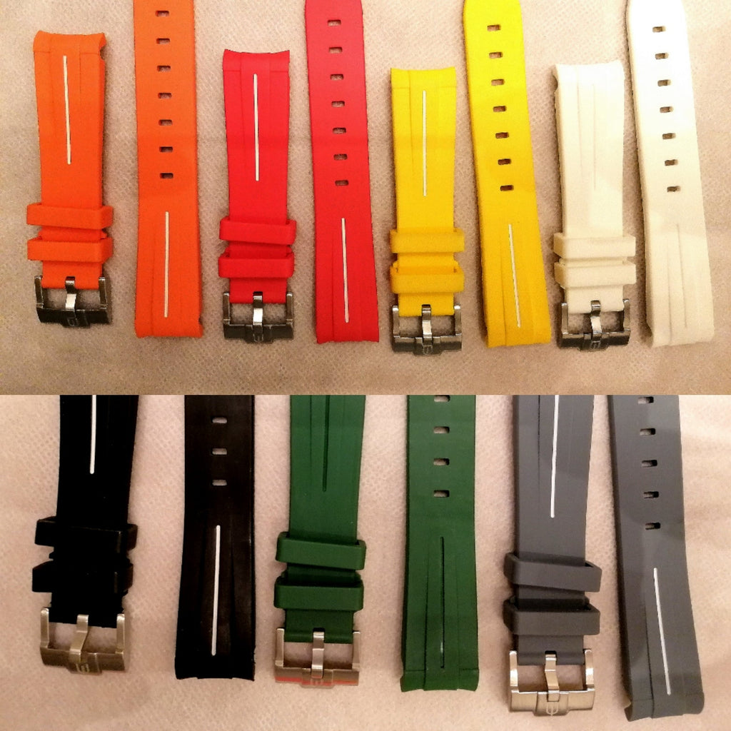 Cinturini silicone LUXY per OmegaxSwatch