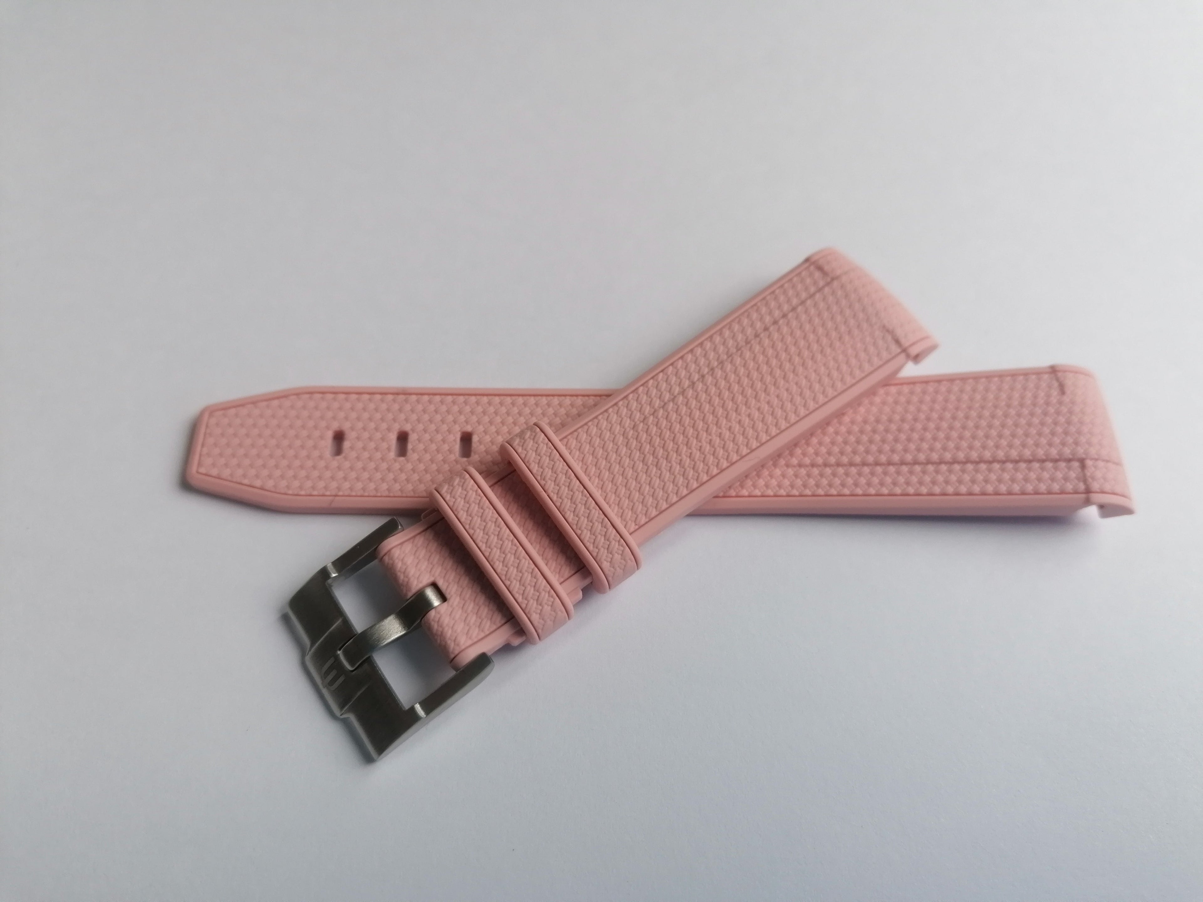 Cinturini silicone avvolgenti CARBON da 20mm per Omega x Swatch