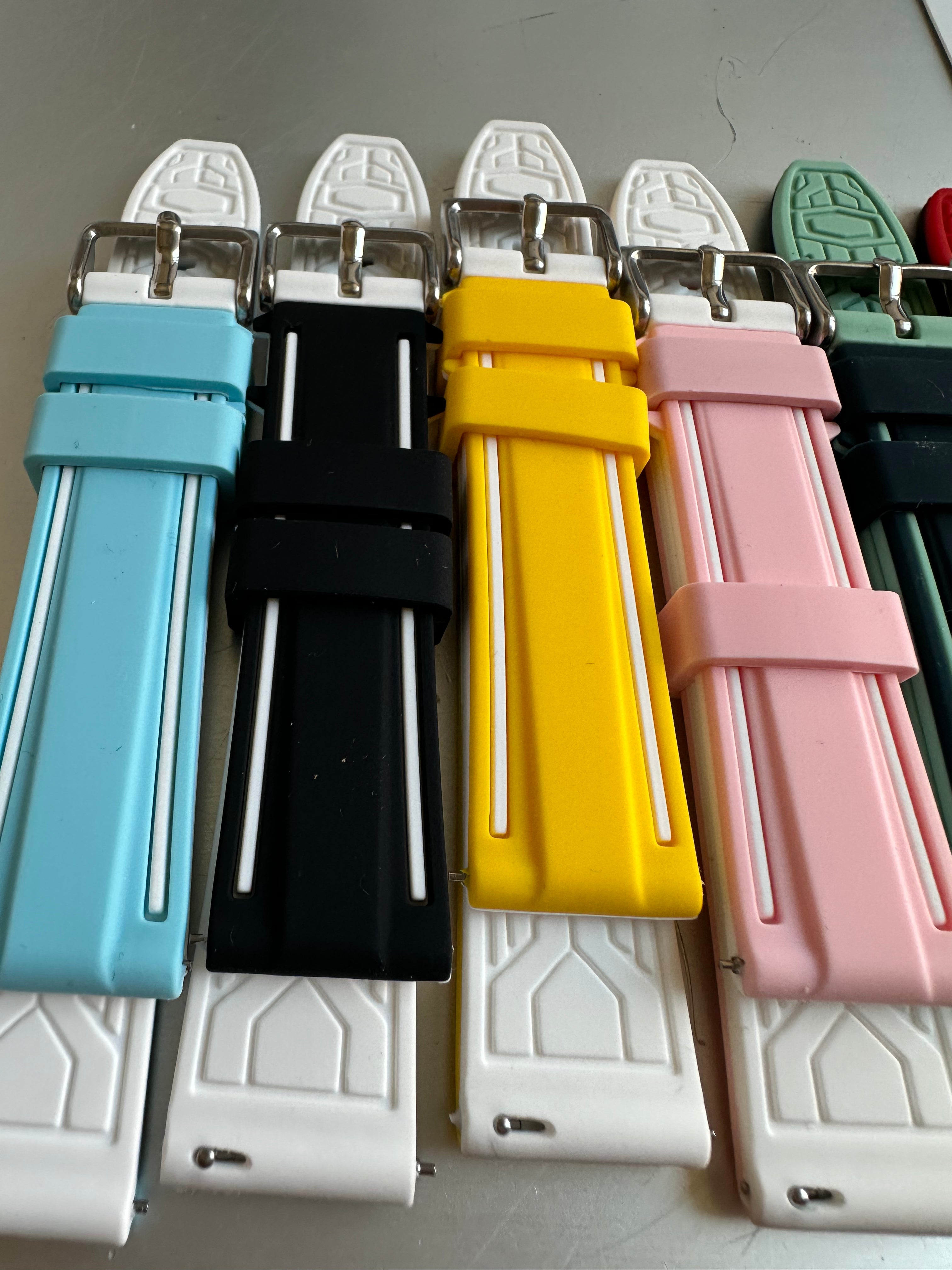 Cinturini silicone BEACH per Omega x Swatch