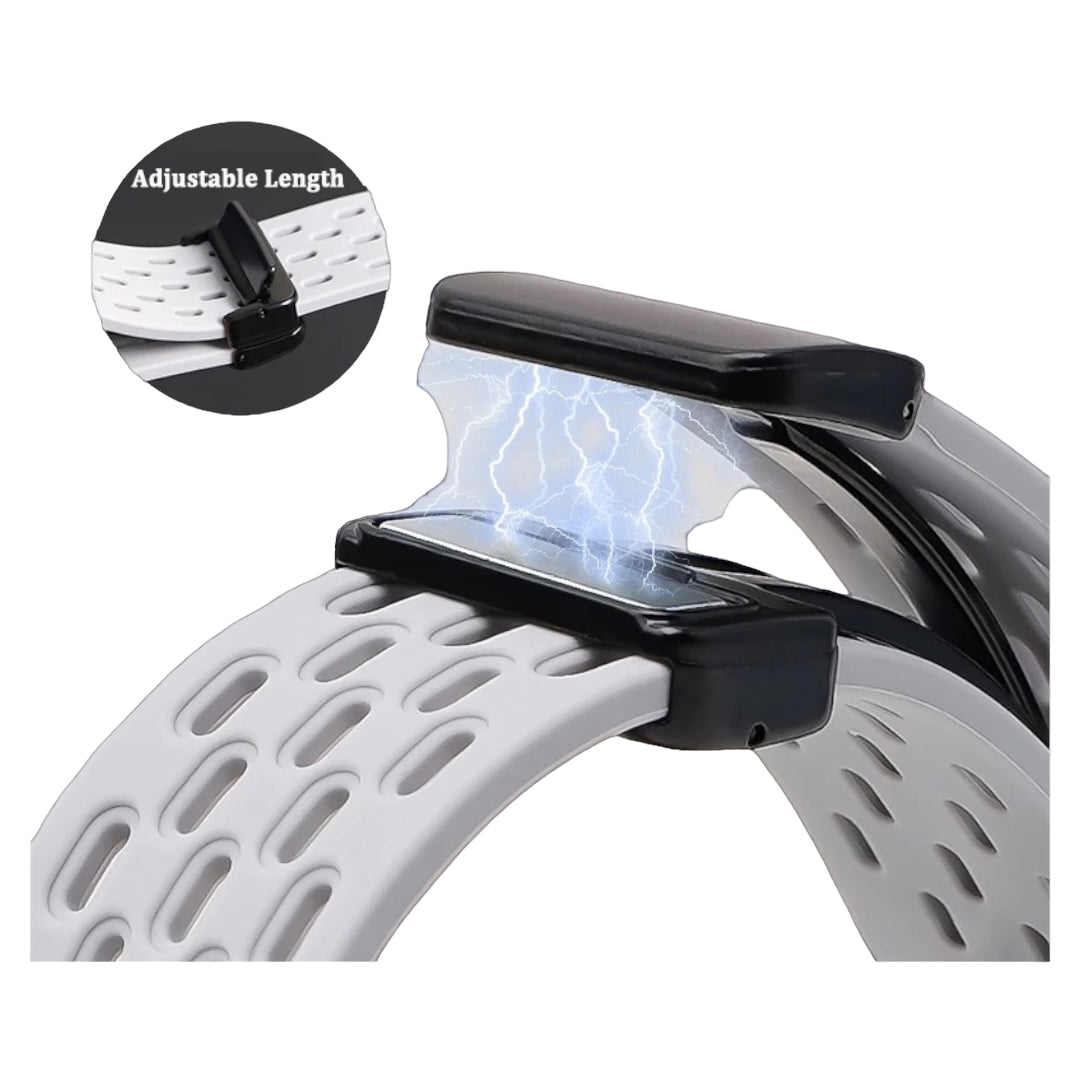 Cinturini silicone FORI con chiusura magnetica per Omega x Swatch