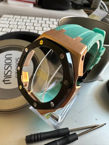 Cinturini + Copri Cassa IRON in acciaio per Casio Gshock 2100