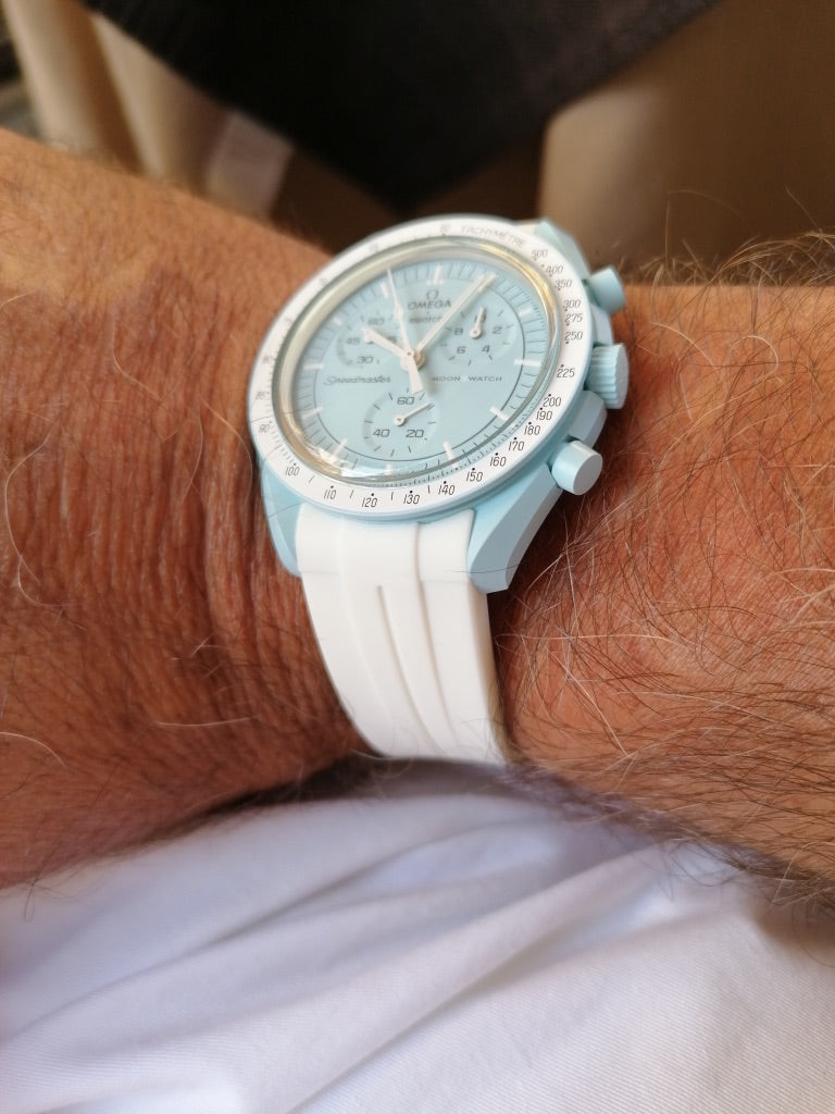 Cinturini silicone LUXY per OmegaxSwatch