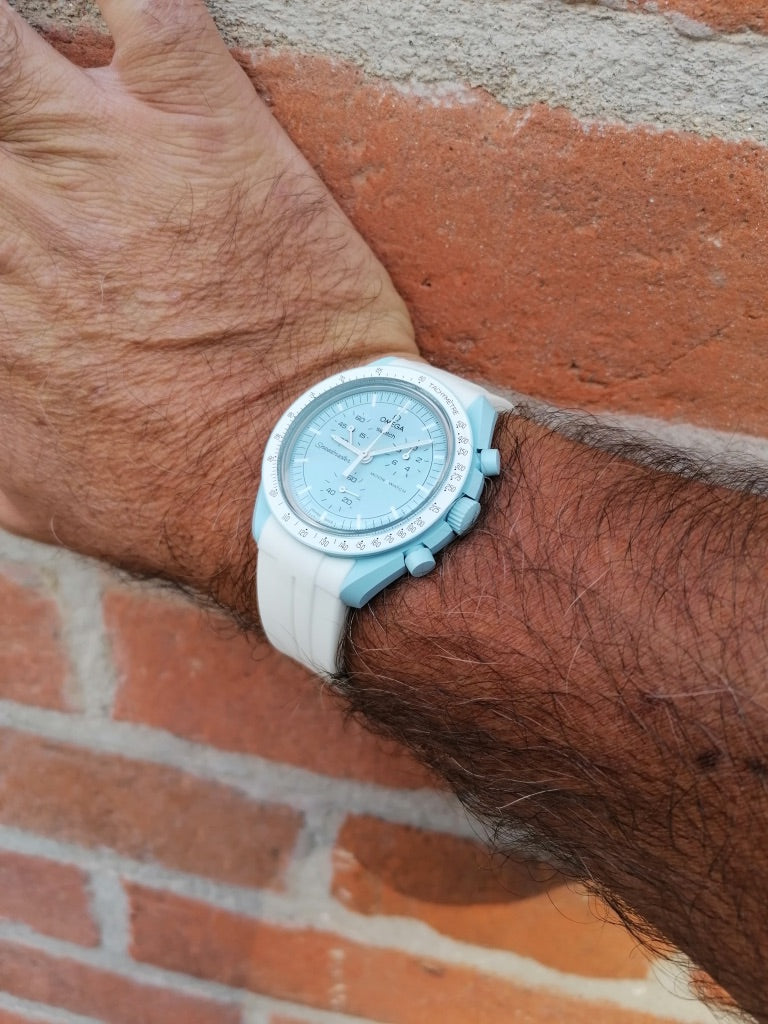 Cinturini silicone LUXY per OmegaxSwatch