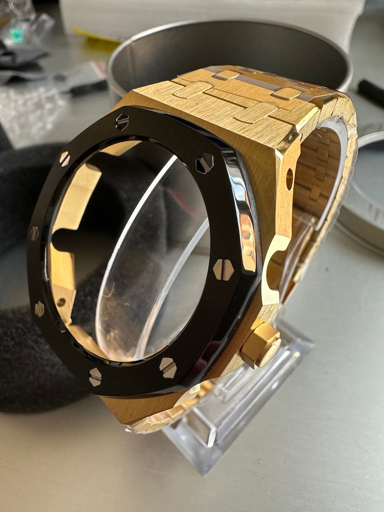 Cinturini + Copri Cassa IRON in acciaio per Casio Gshock 2100