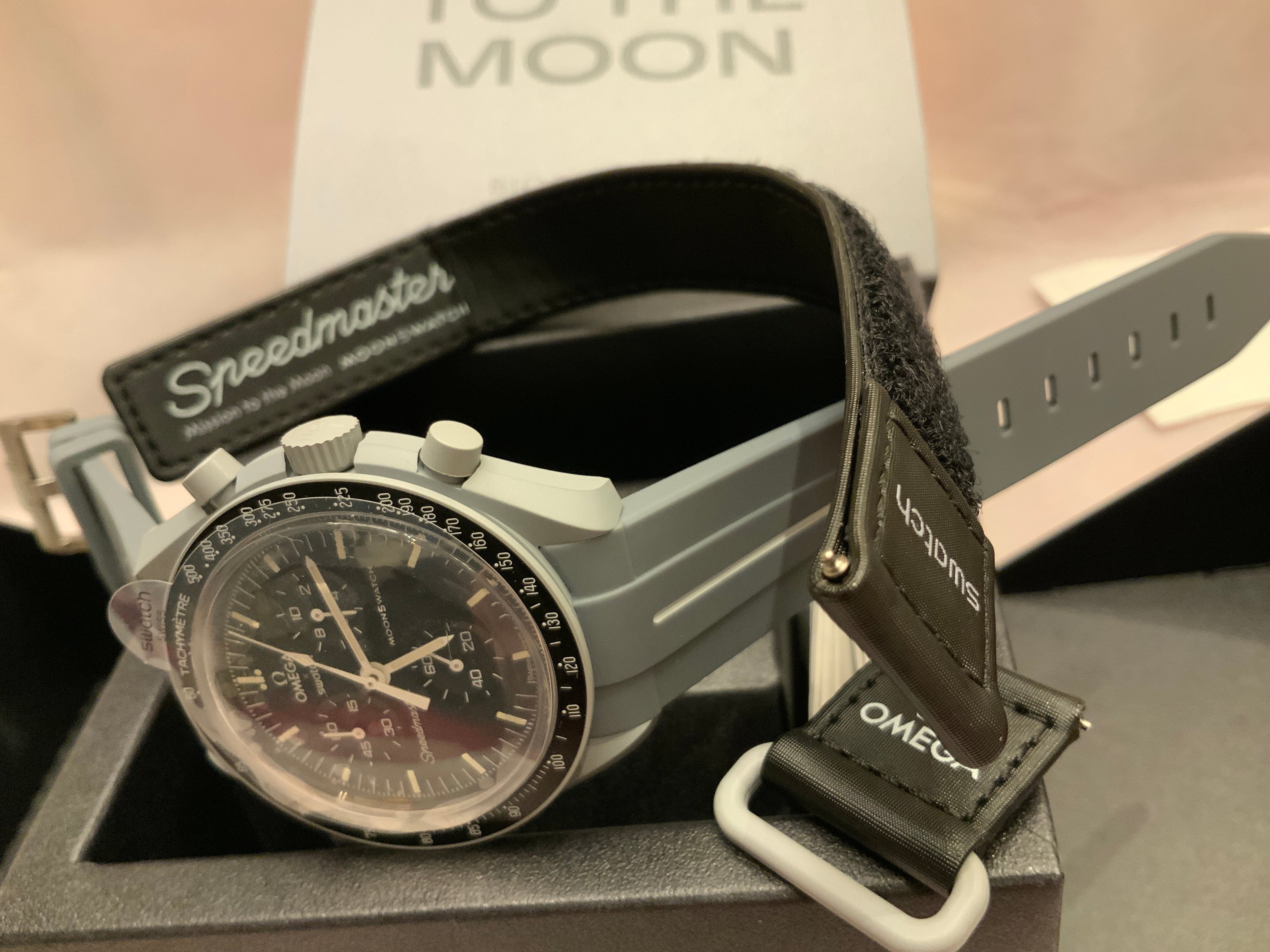 Cinturini silicone LUXY per OmegaxSwatch