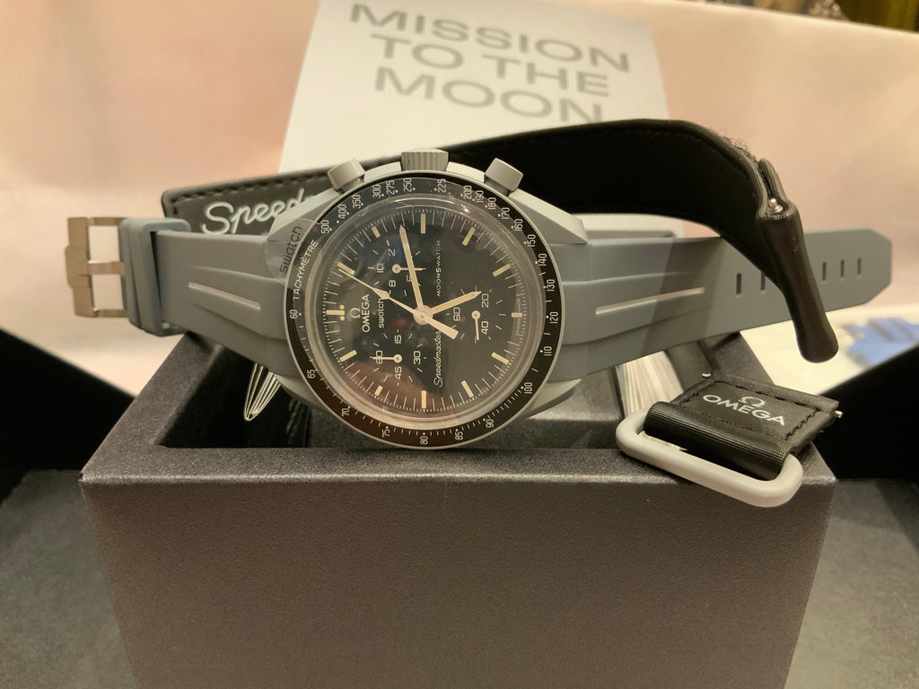 Cinturini silicone LUXY per OmegaxSwatch