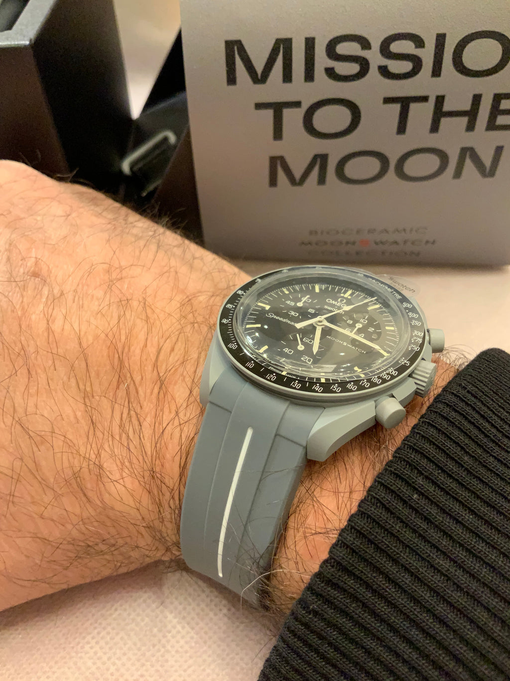 Cinturini silicone LUXY per OmegaxSwatch