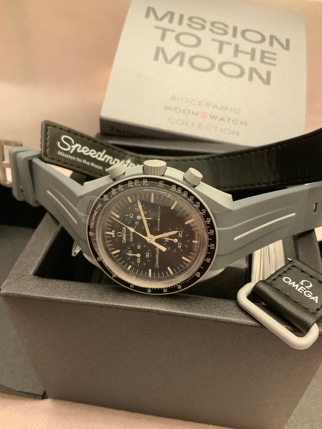 Cinturini silicone LUXY per OmegaxSwatch