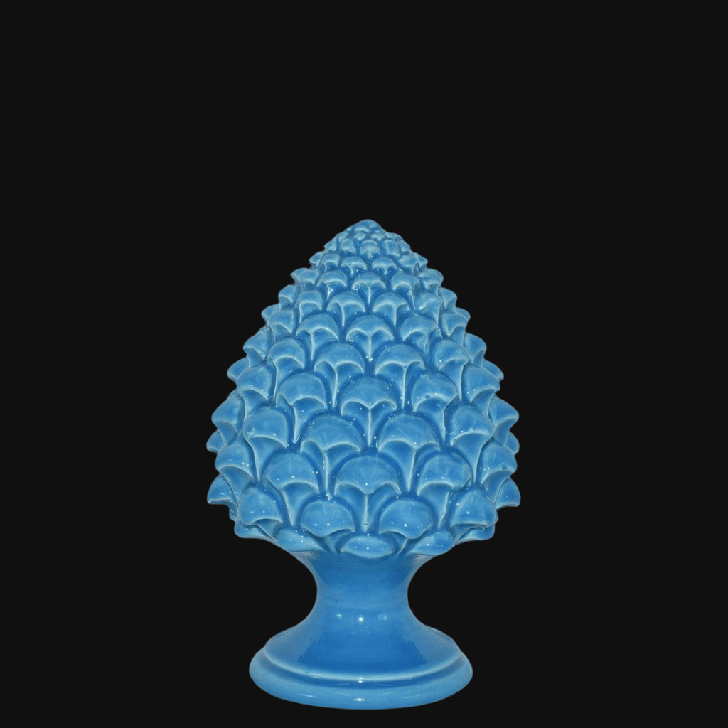 Pigna semilavorata altezza 15/35 Turchese