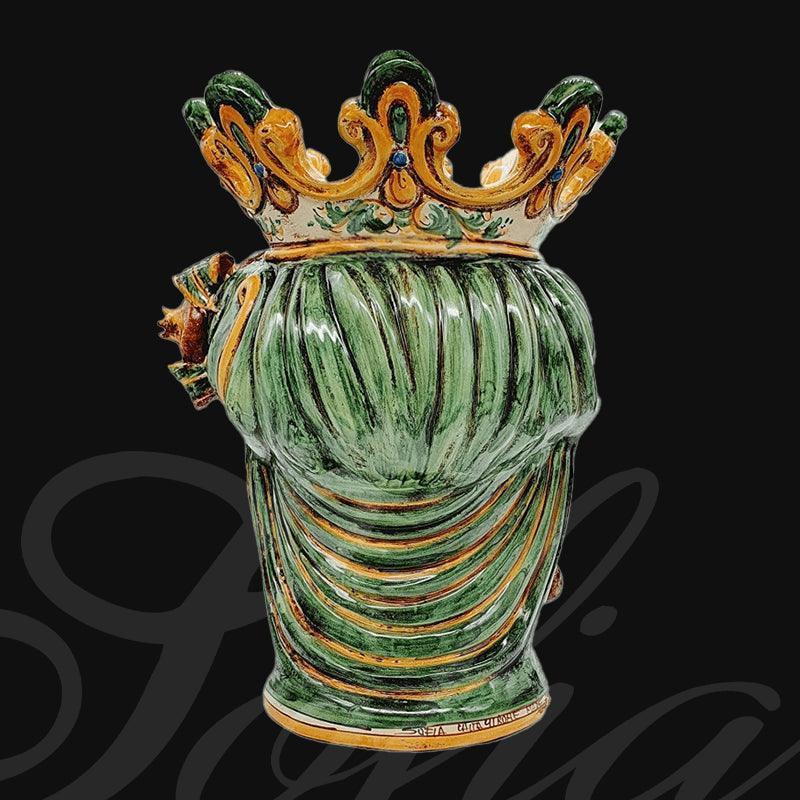 Testa h 40 melograno verde/arancio donna